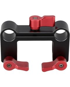 CAMVATE 15mm Rod Offset Railblock 90 Degree DSLR Support Set - 0944