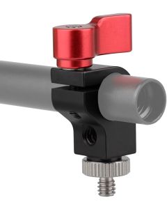 CAMVATE 15mm Single Rod Clamp Articulating with 1/4"-20 Screw
